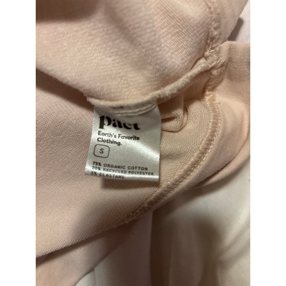 Pact Organic Cotton Lightweight Hoodie – Small – Blush Pink - Picture 4 of 6
